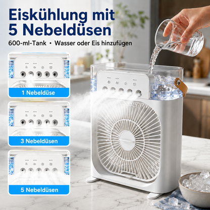 🍇Über 50.000 Mal Verkauft⚡Tragbarer 4-in-1-Tischkühler mit Eisnebel